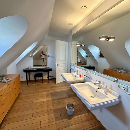 Luxus Suite Mit Einmaligem Blick Auf Die Frauenkirche Dresden Dış mekan fotoğraf