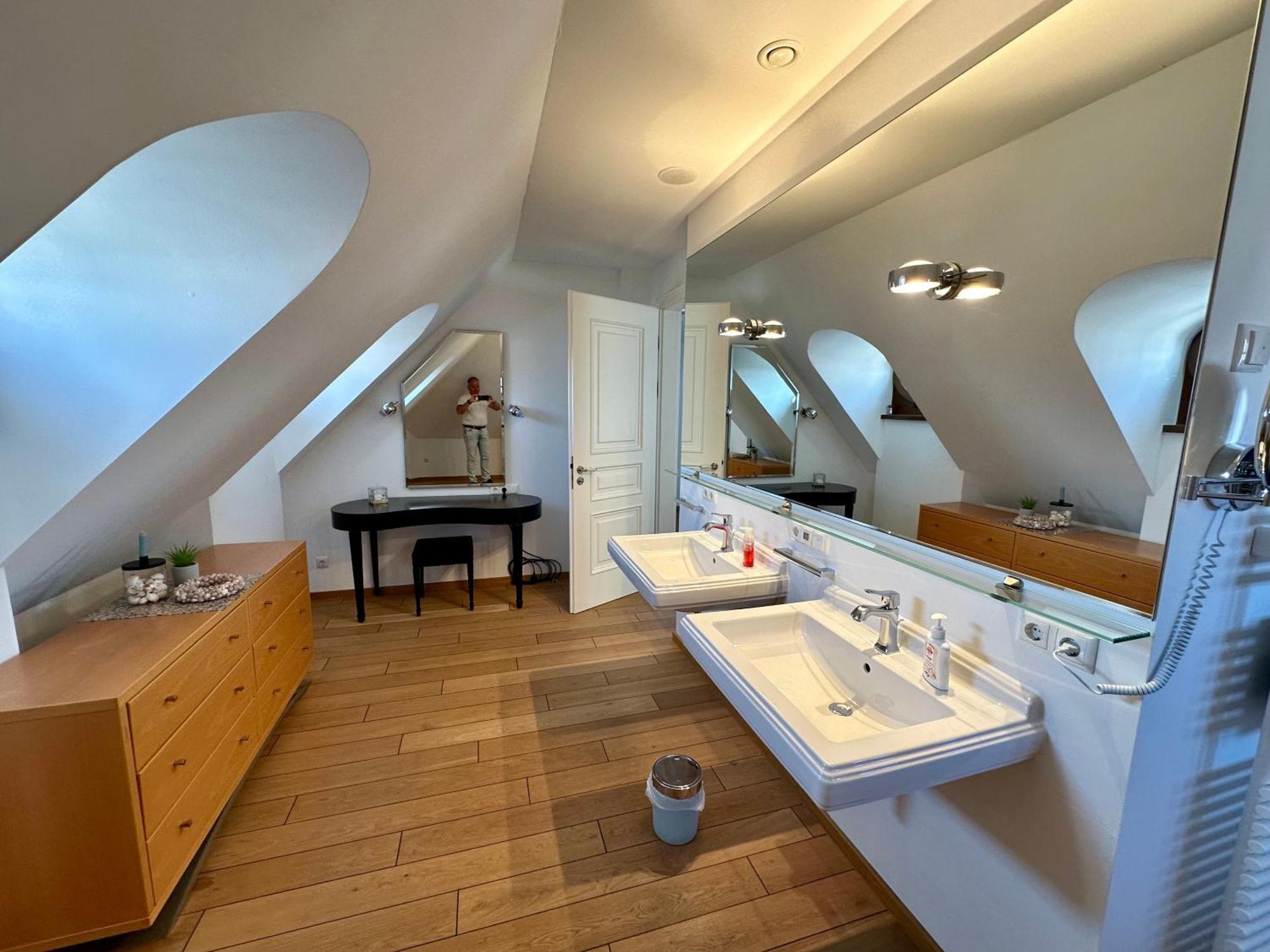 Luxus Suite Mit Einmaligem Blick Auf Die Frauenkirche Dresden Dış mekan fotoğraf