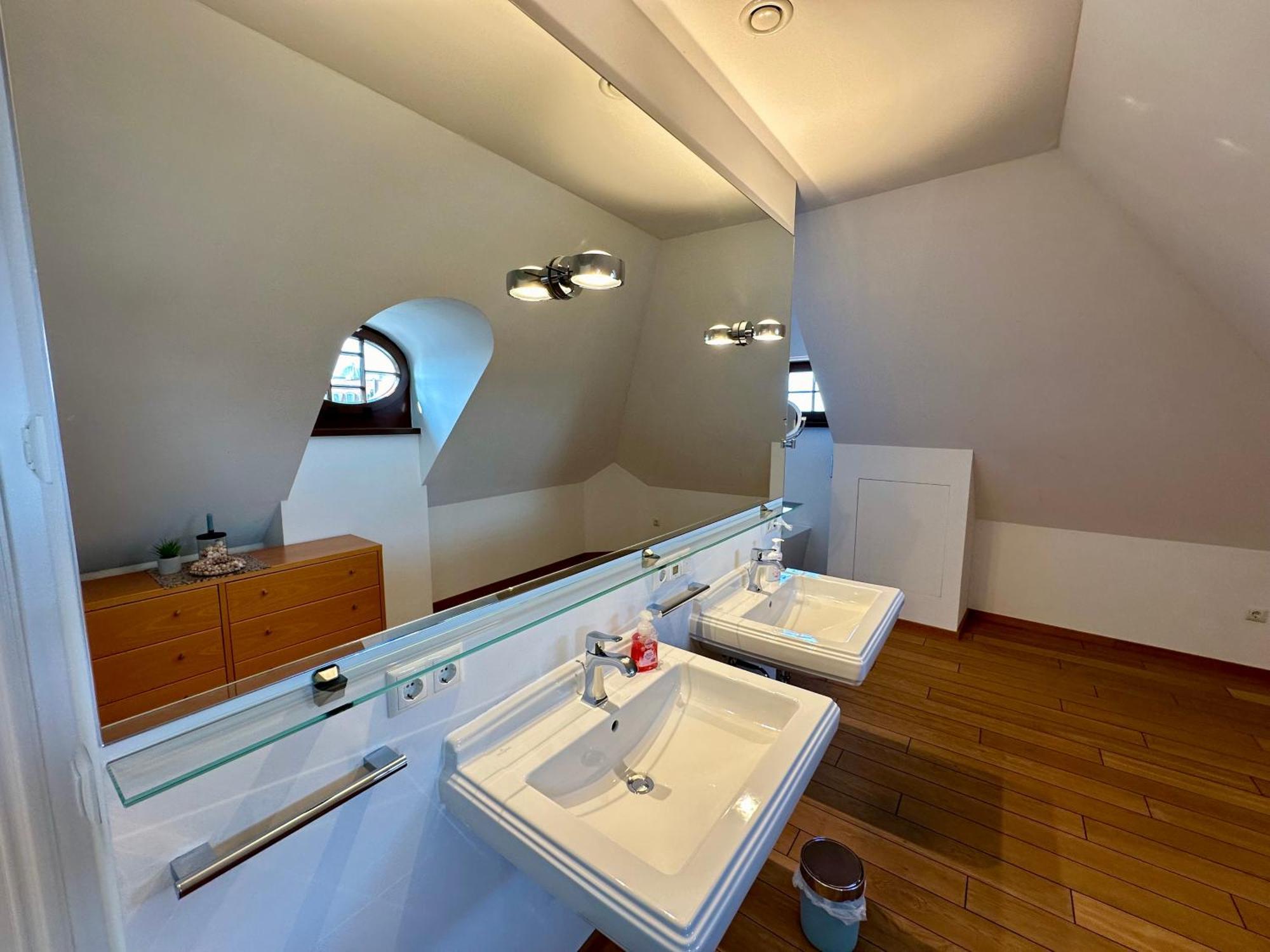 Luxus Suite Mit Einmaligem Blick Auf Die Frauenkirche Dresden Dış mekan fotoğraf