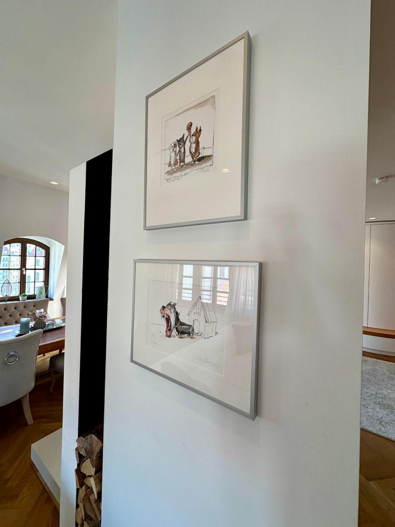 Luxus Suite Mit Einmaligem Blick Auf Die Frauenkirche Dresden Dış mekan fotoğraf