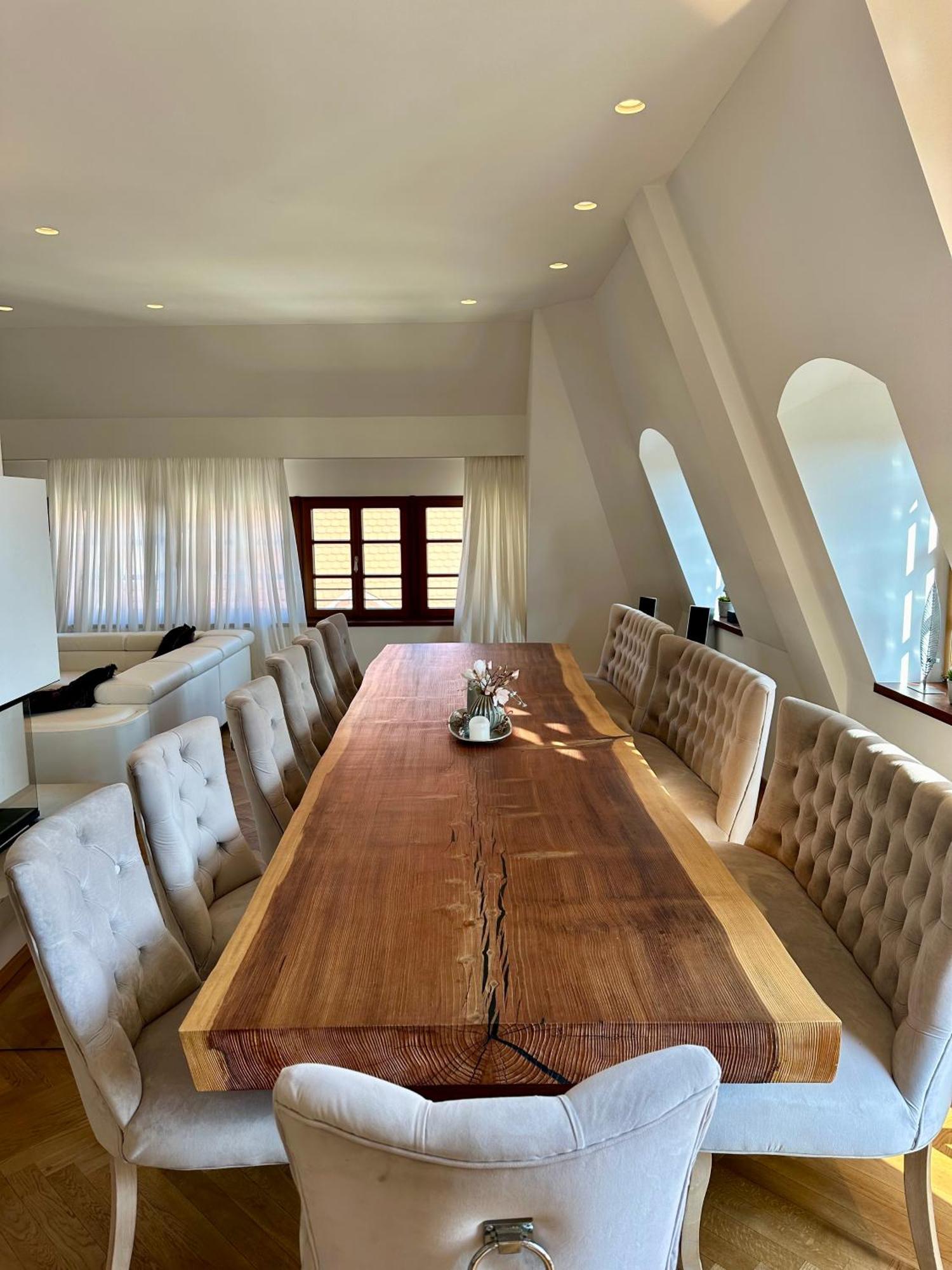 Luxus Suite Mit Einmaligem Blick Auf Die Frauenkirche Dresden Dış mekan fotoğraf