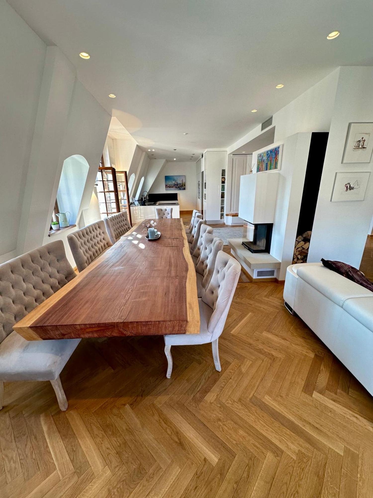 Luxus Suite Mit Einmaligem Blick Auf Die Frauenkirche Dresden Dış mekan fotoğraf